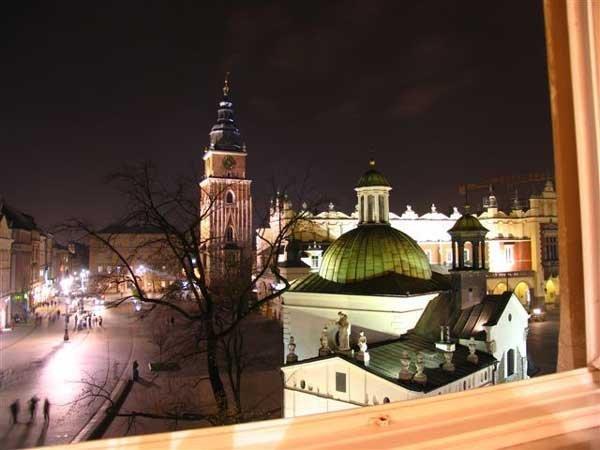 Main Market Square City View Krakov Exteriér fotografie