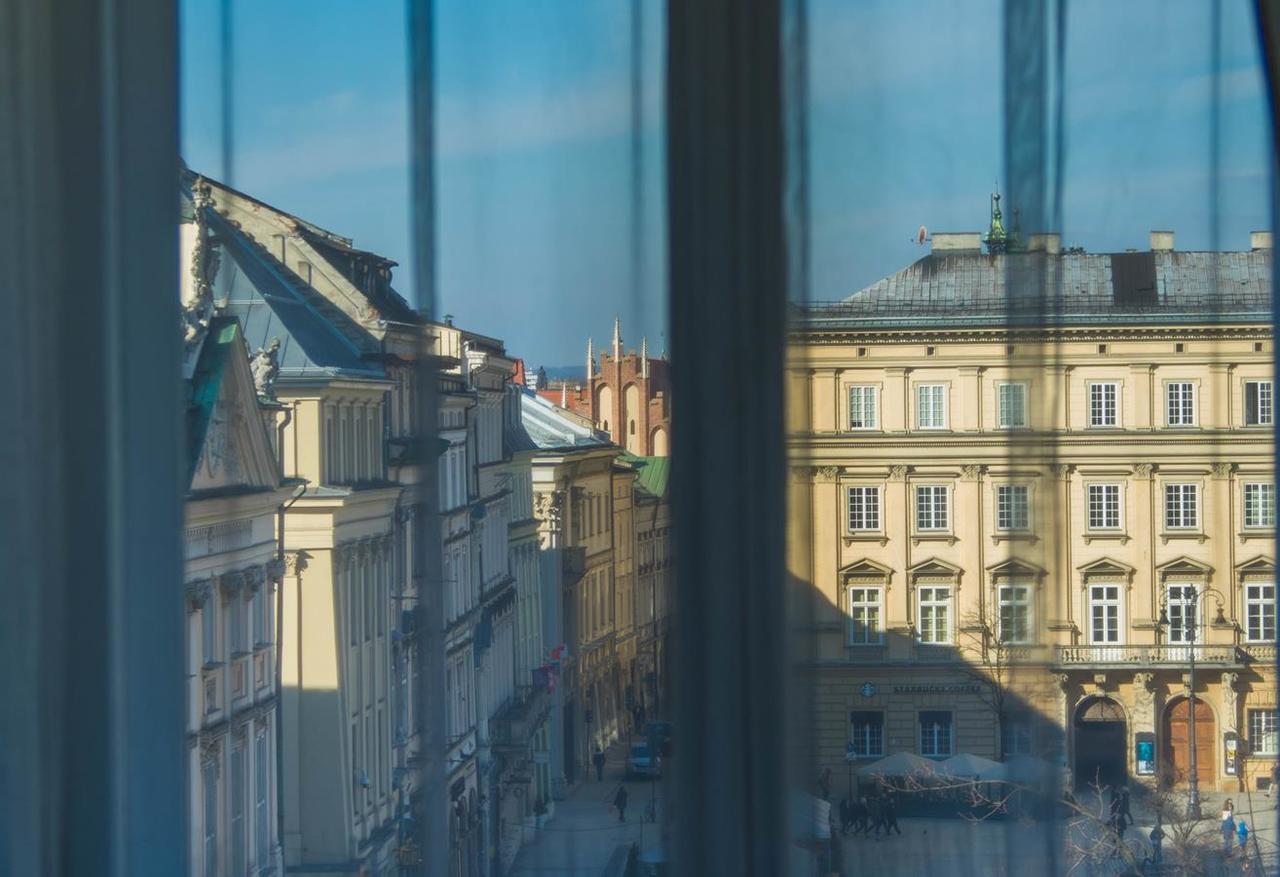 Main Market Square City View Krakov Exteriér fotografie