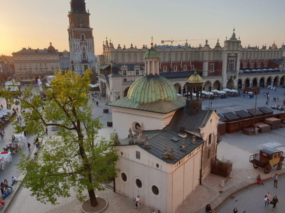 Main Market Square City View Krakov Exteriér fotografie
